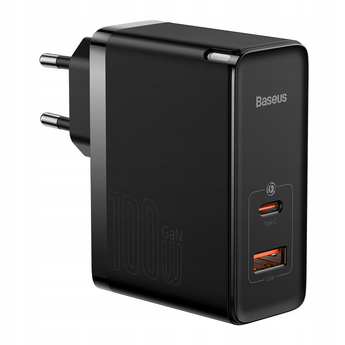 Nabíjačka Baseus GaN 100W 2xUSB-C Rýchle nabíjanie notebooku Telefón