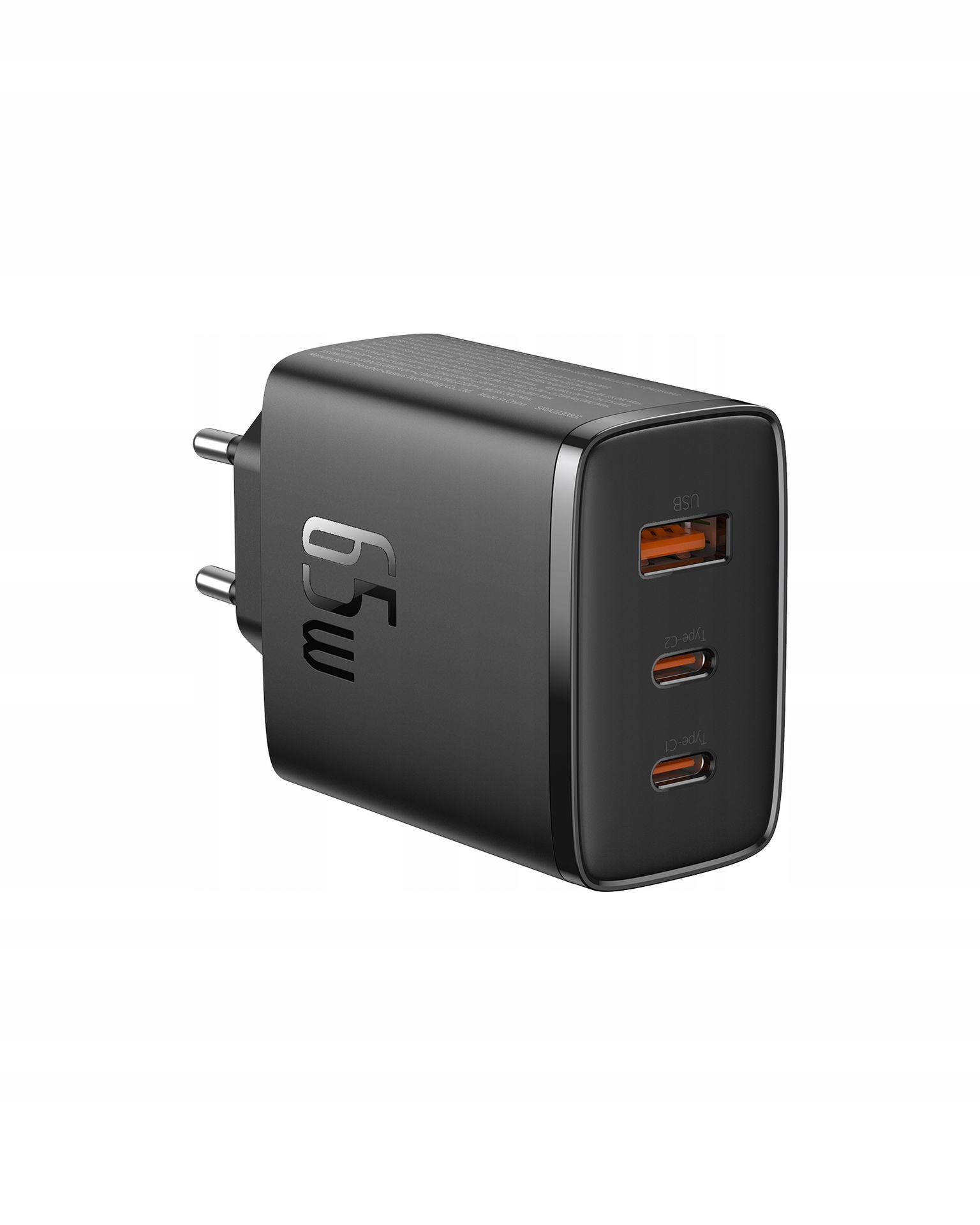 Nabíjačka Baseus OS-Cube Pro 65W GaN 2xUSB-C Usb pre telefón a notebook