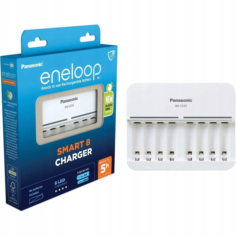 Nabíjačka Panasonic BQ-CC63E Erp 8 Aa, Aaa