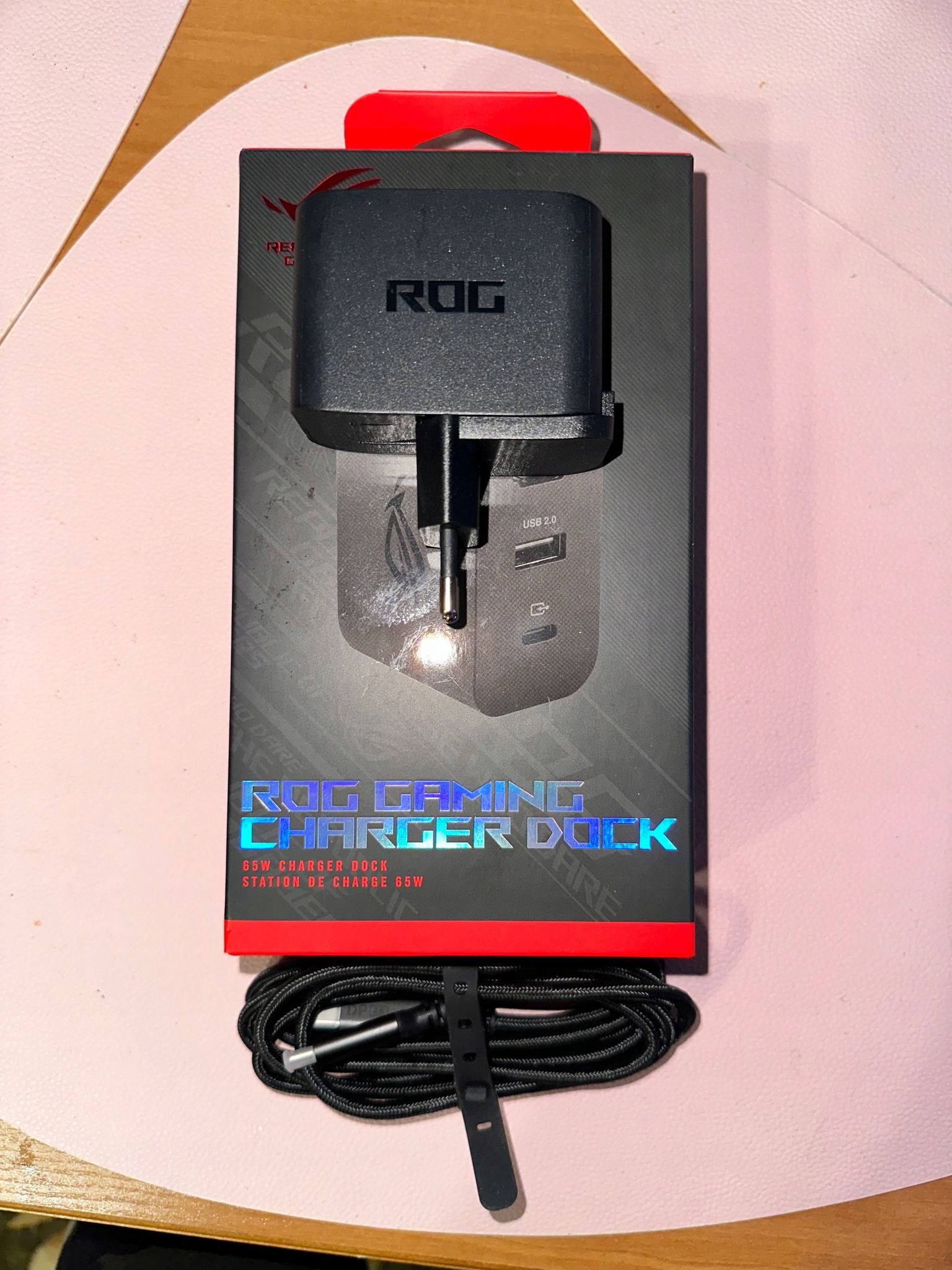 Nabíjačka pre Asus Rog Ally Rog Gaming Charger Dock 65W