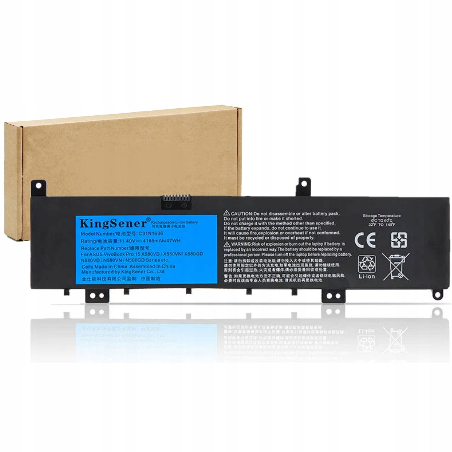 Náhradná Batéria Pre Asus C31N1636