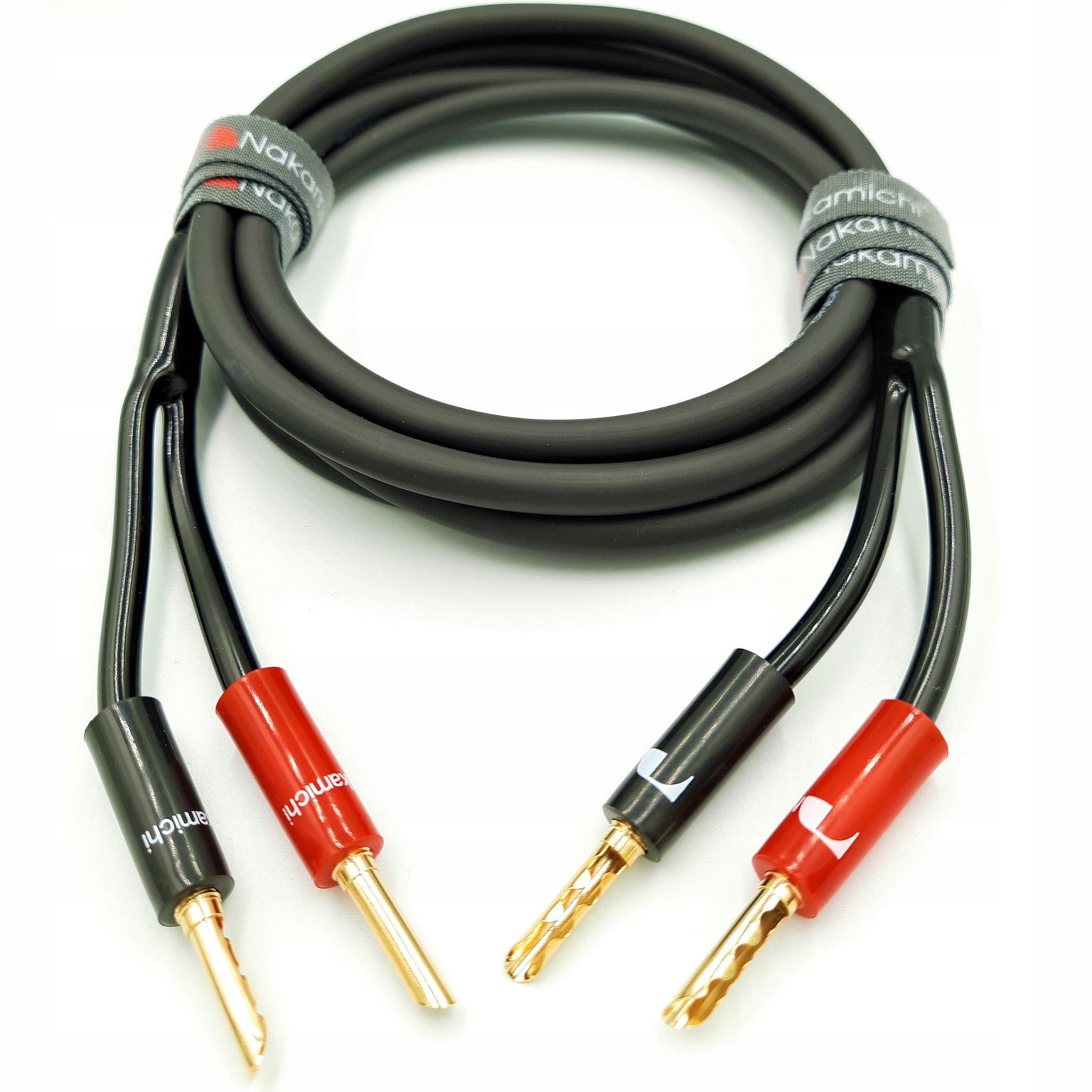 Nakamichi Reproduktorový kábel 2x4 mm banány Bfa 10 m