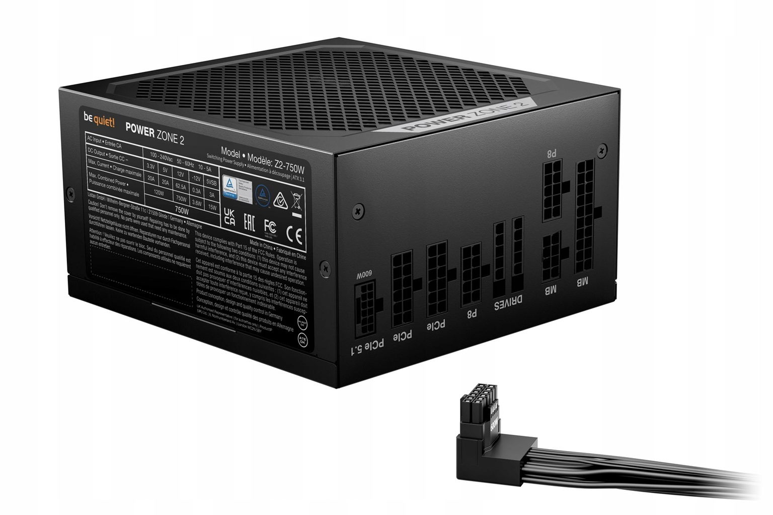 Napájací zdroj be quiet! Power Zone 2 750W