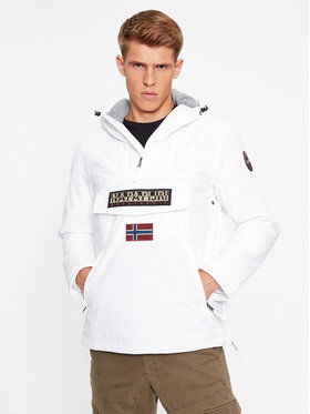 Napapijri Pánska bunda anorak biela NP0A4GMD0021