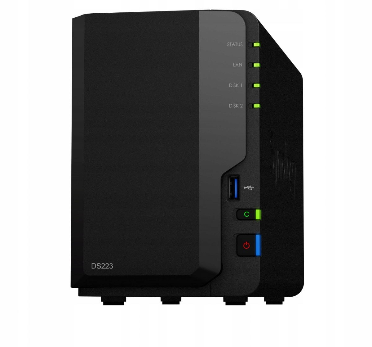Nas server DS223 2x0HDD 2GB 4x1.7Ghz 1xGbE 3xUSB