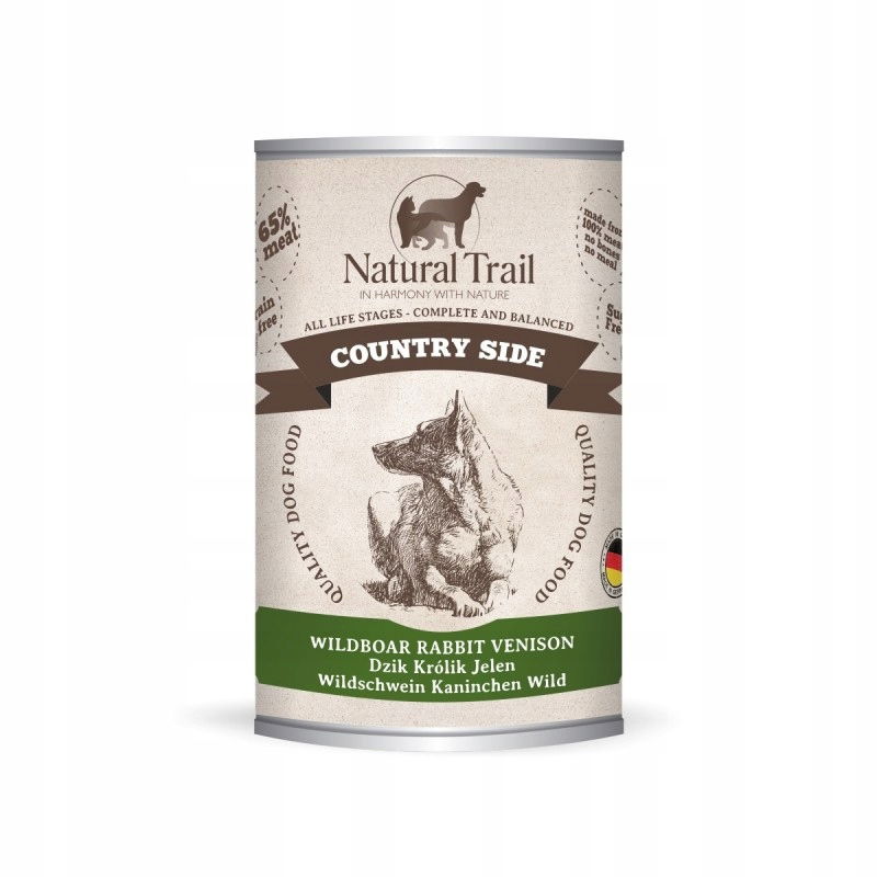 Natural Trail mokré krmivo mix príchutí 0,4 kg