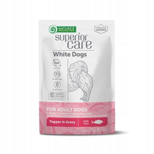 Nature's Protection White Dog mokré krmivo Tuniak 70g Biele Psy
