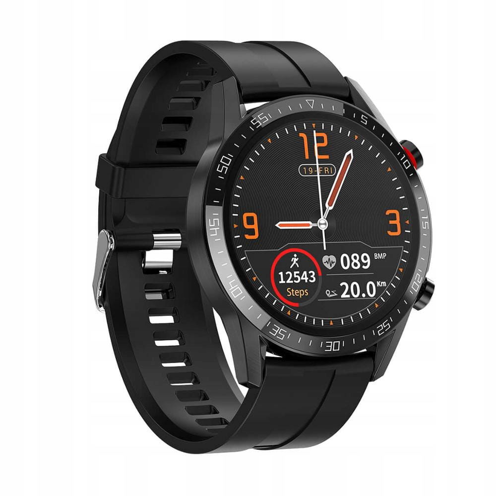 ND41_dS_57725 Smartwatch L13 čierna obálka, remienok