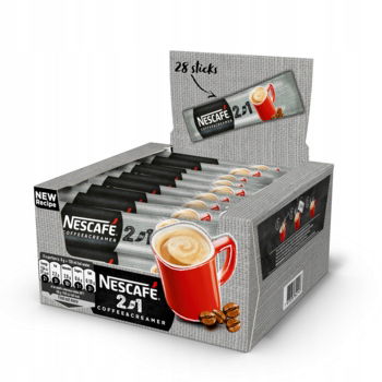 Nescafé 2v1 Coffee & Creamer Rozpustný kávový nápoj 28 x 8 g