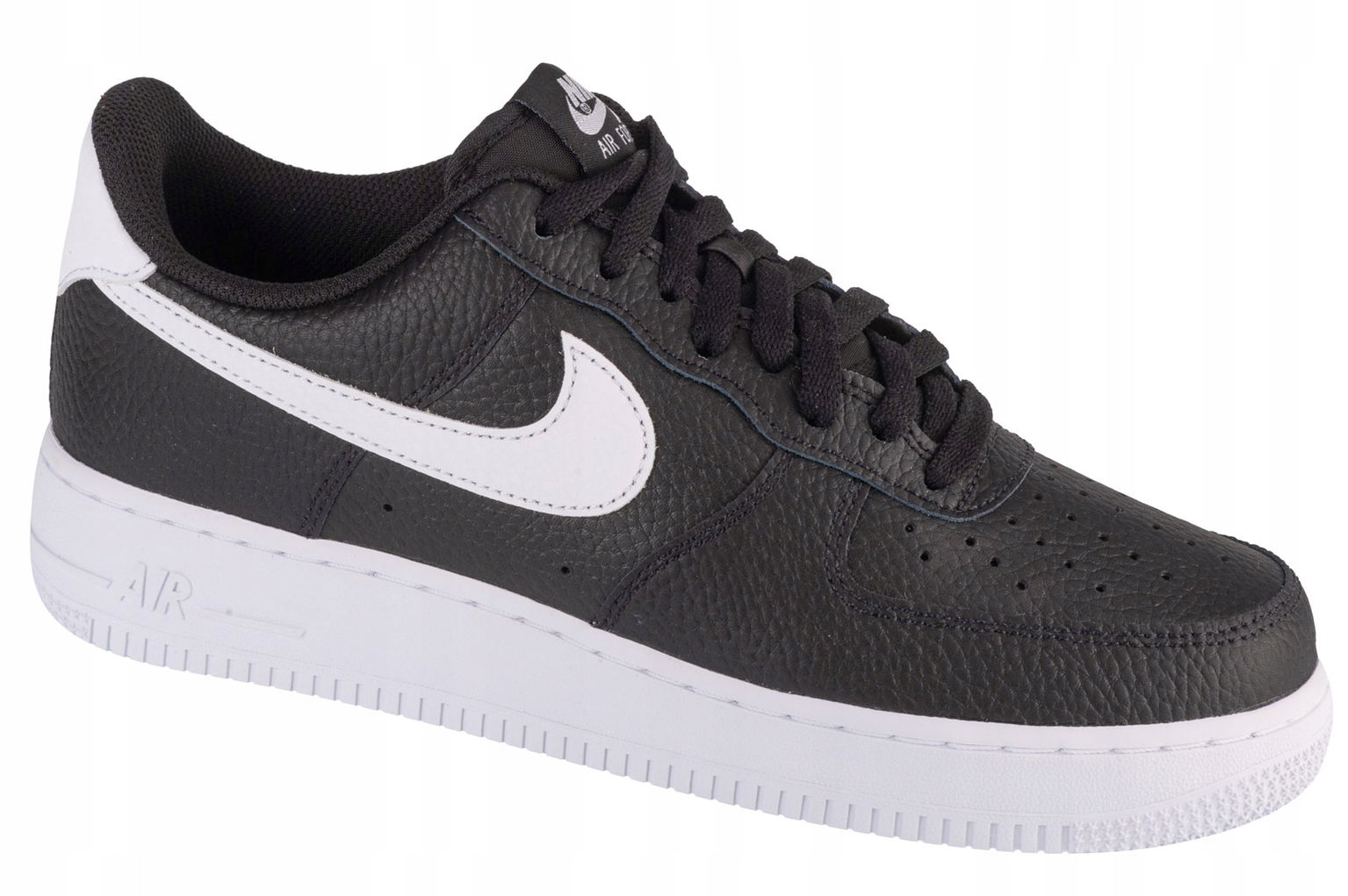 Nike Air Force 1 07 [40,5] Pánske Kožené Tenisky Čierne