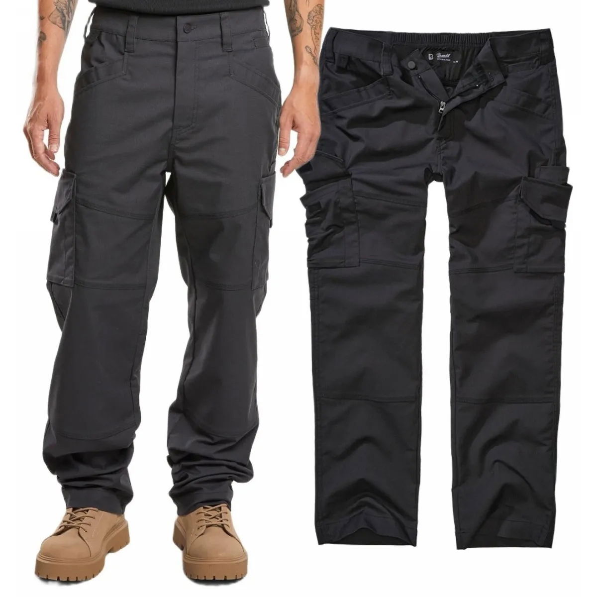 Nohavice Brandit Tactical Ripstop čierne XL [XL]
