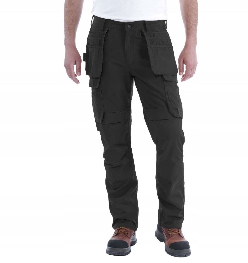 Nohavice Carhartt Emea Full Swing Steel Black