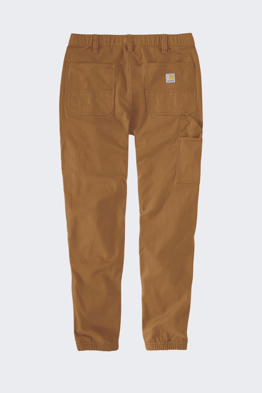 Nohavice Carhartt Rugged Flex Canvas Jogger Brown