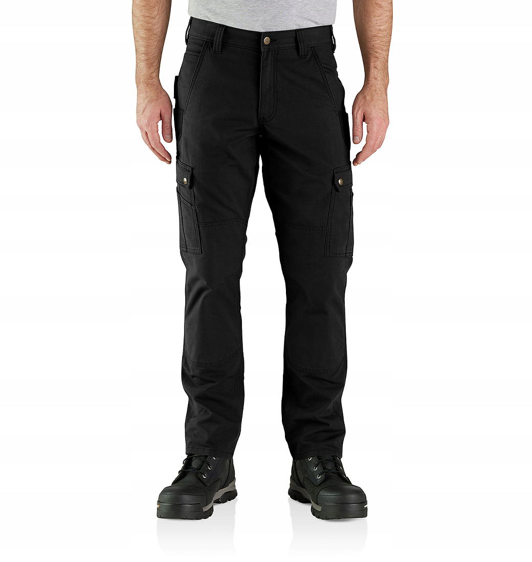 Nohavice Carhartt Rugged Flex Ripstop Cargo Black