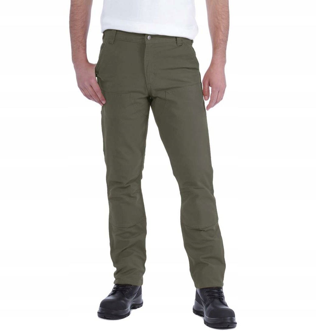 Nohavice Carhartt Stretch Duck Double Front Tarmac