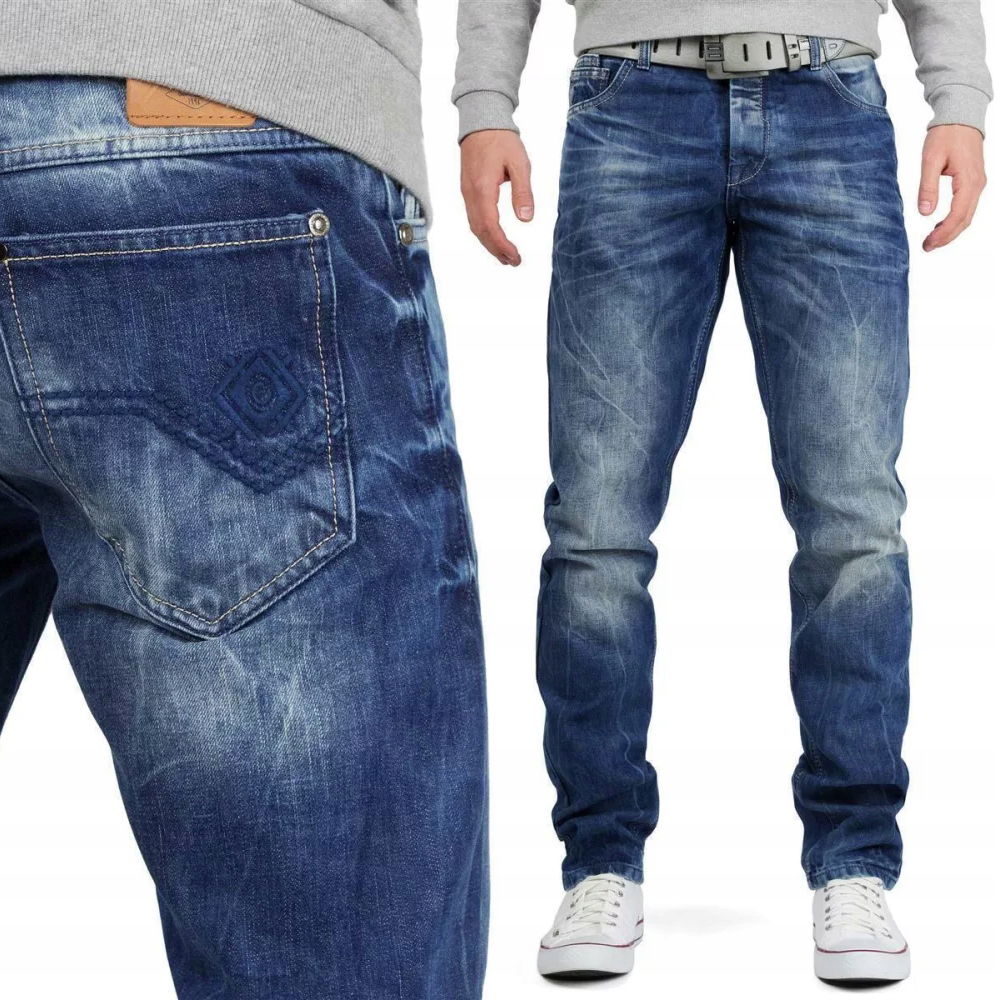 Nohavice Cipo Baxx Džínsy Slimfit Regular Fit Y