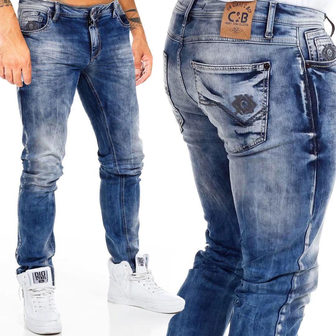 Nohavice Cipo Baxx Džínsy Slimfit