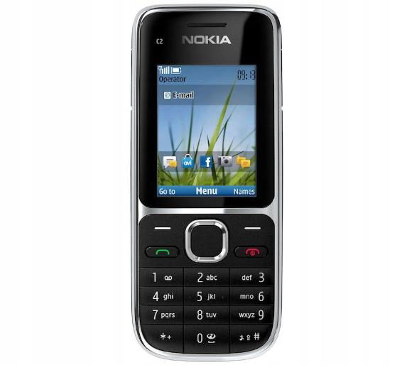 Nokia C2-01 čierny