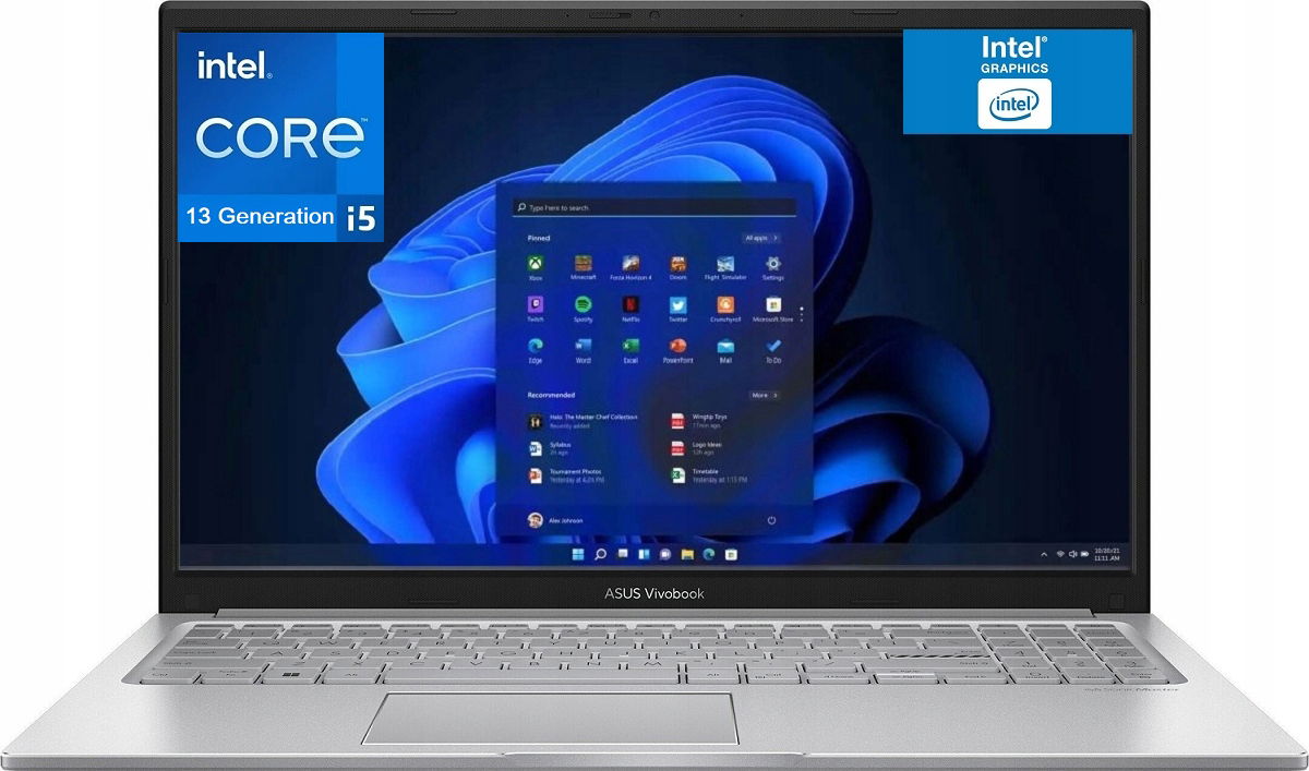 Notebook Asus VivoBook R1502VA 15,6" Fhd i5-13420H 8GB SSD1024GB W11