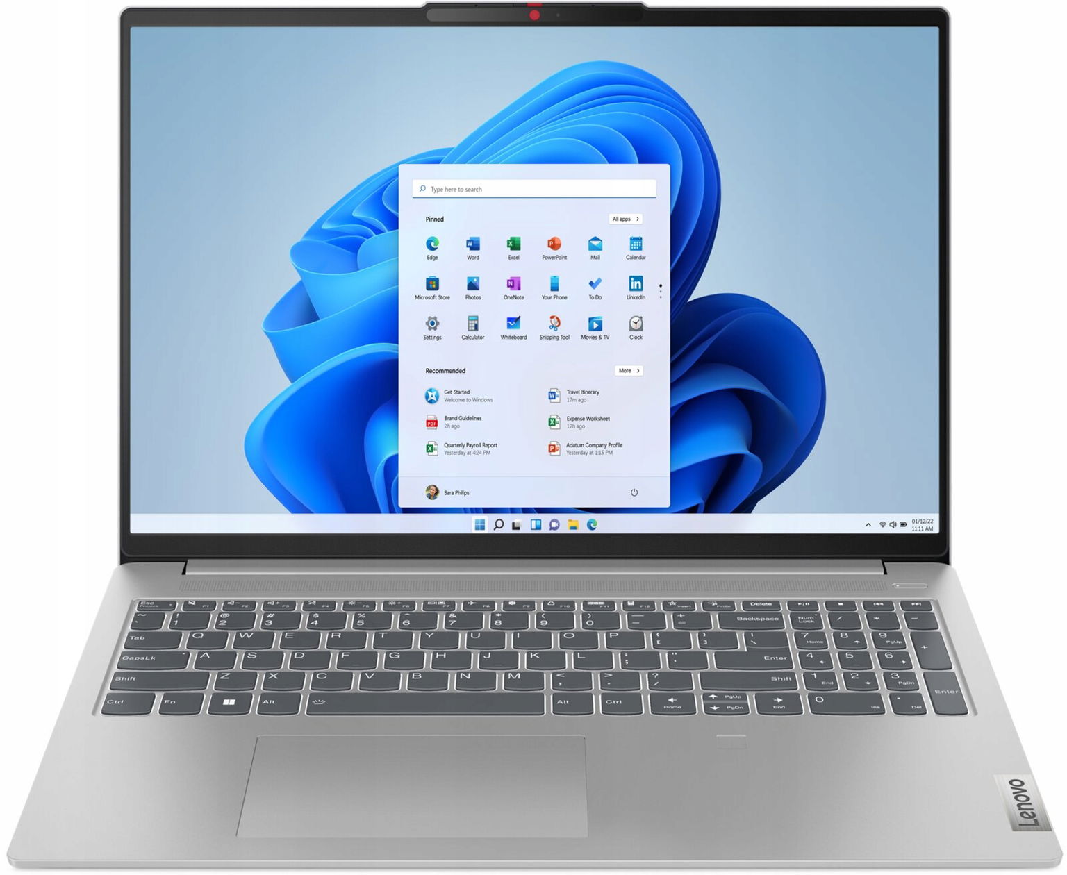 Notebook Ibm, Lenovo IdeaPad 16" Intel Core i7 16 Gb 512 Gb sivý
