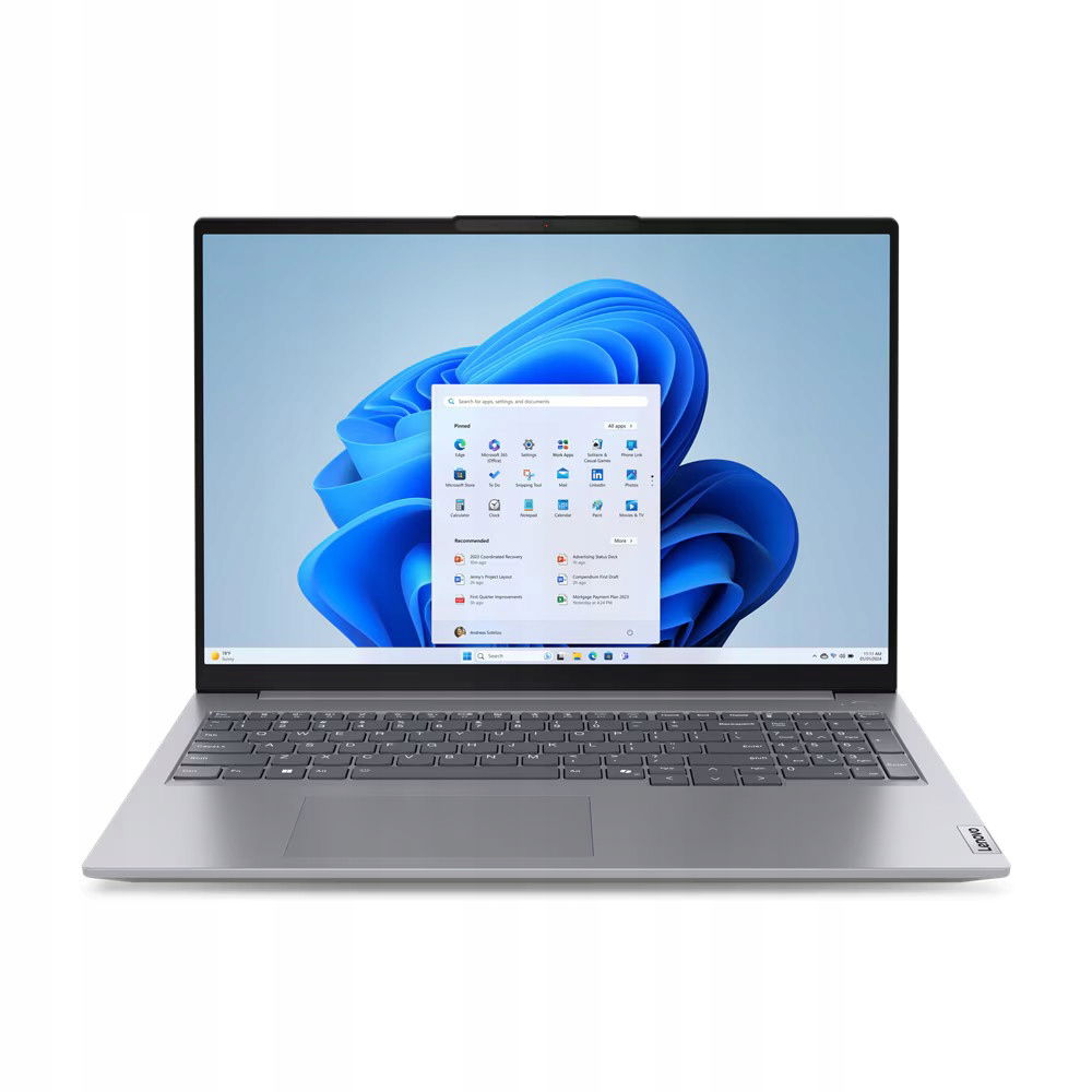 Notebook Lenovo Thinkbook 16 G7 16 " Intel Ultra 5 8 Gb 512 Gb 4 Tb strieborný