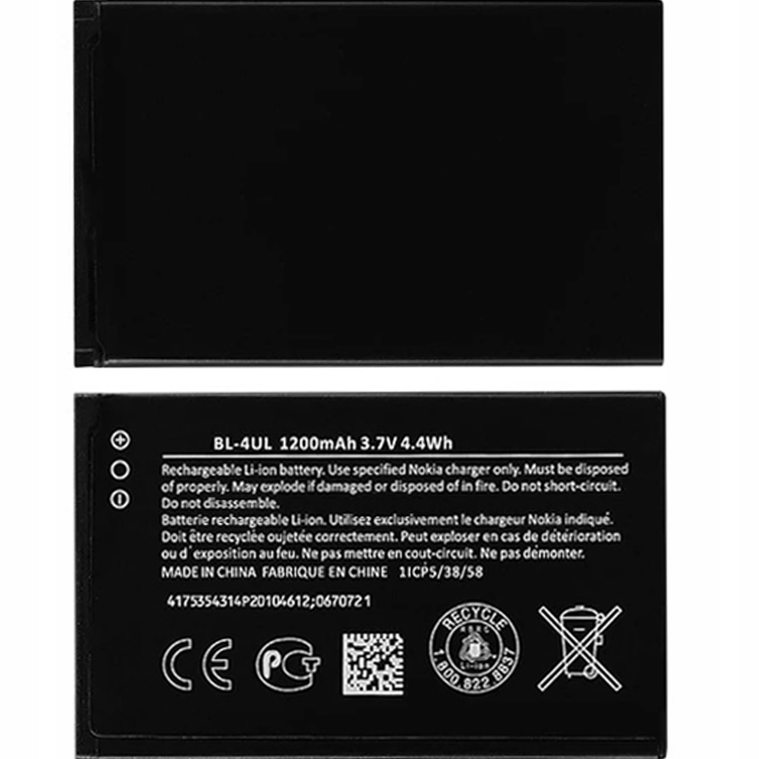Nová batéria 1200 mAh pre Nokia 3310-2017, TA-1008, TA-1030, RM-1012
