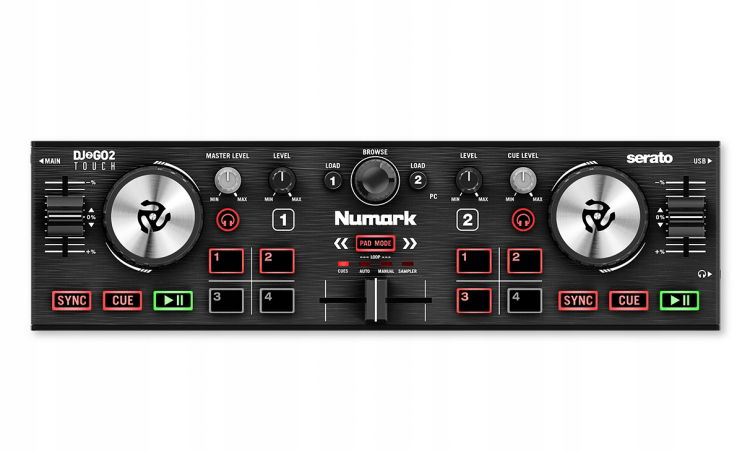 Numark DJ2GO2 Touch Mini konzola