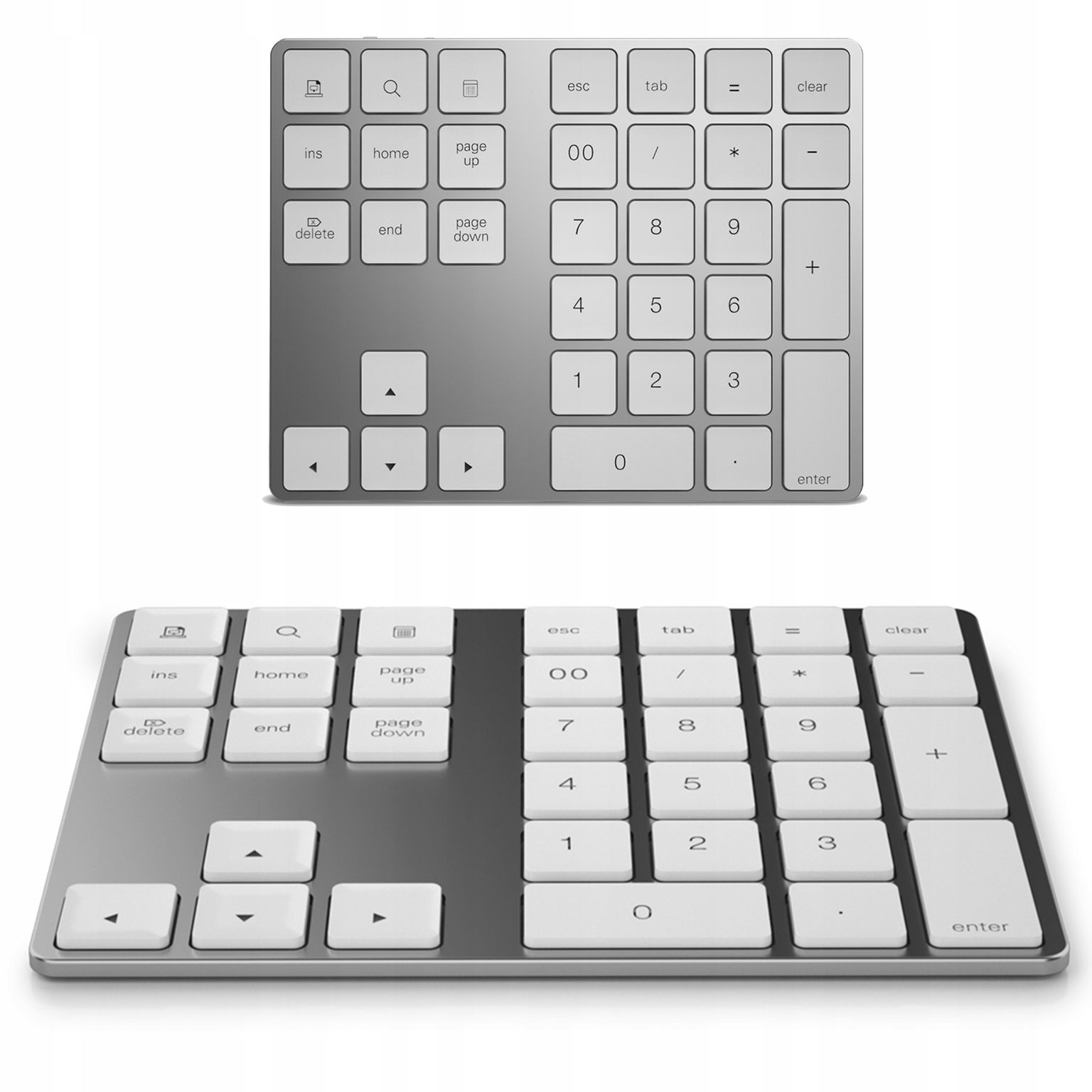 Numerická bezdrôtová klávesnica pre notebook, Bluetooth, membránová