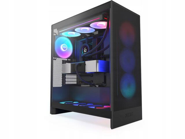 Nzxt H7 Flow Rgb Puzdro Midi Tower s oknom (2024) Čierna