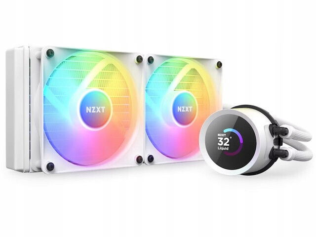 Nzxt Vodné chladenie Kraken 240 Rgb LCD Biele
