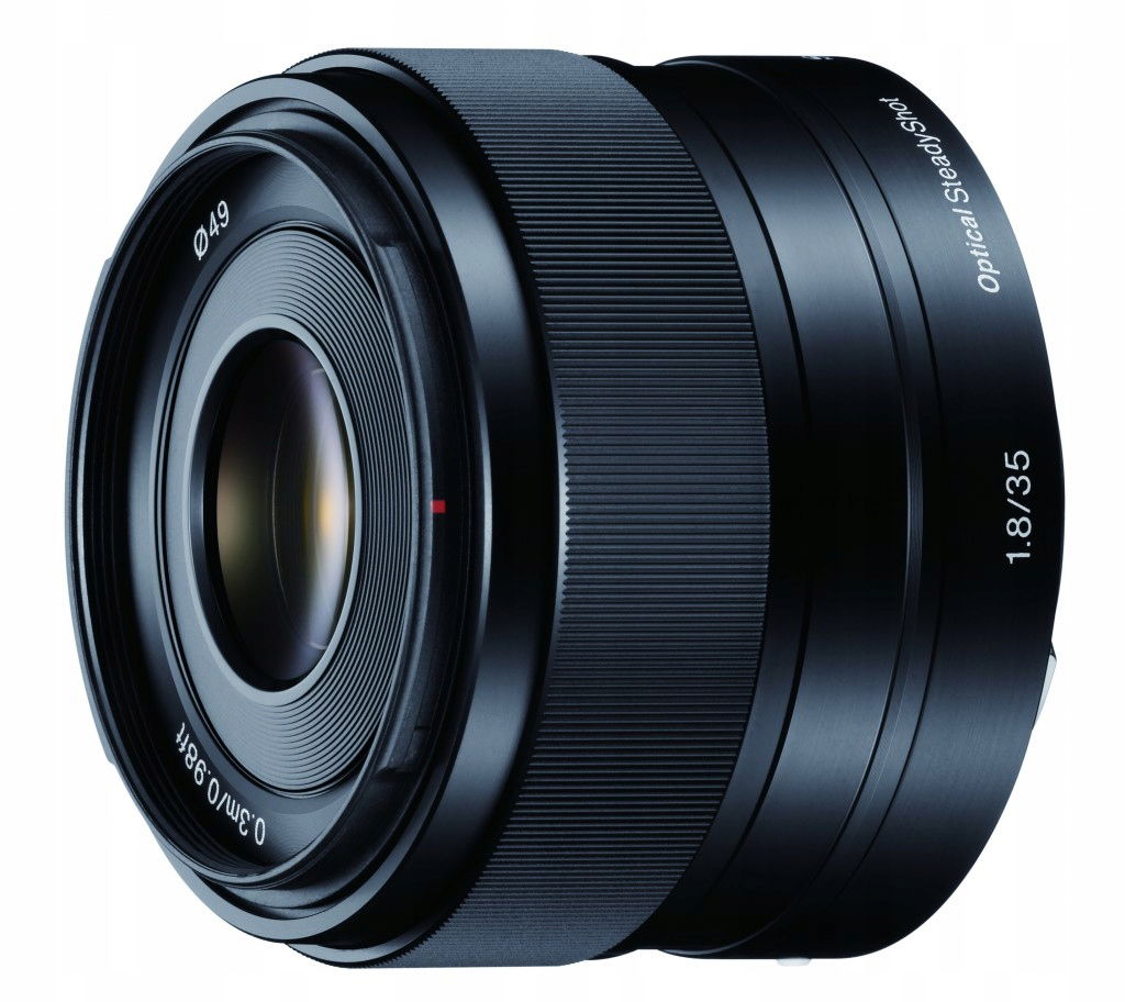 Objektív Sony E 35 mm f1.8 Oss (SEL35F18.AE)