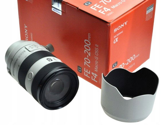 Objektív Sony Fe 70-200/4 G Oss II Nový ||