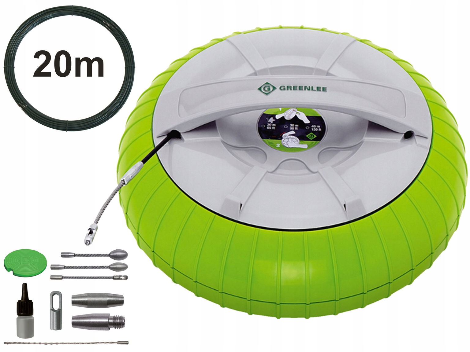 Ocelka Pre Káble Navijak 20 m Klauke