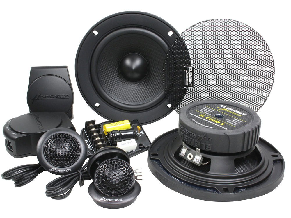 Oddelený set u-Dimension El Comp 5 80-22000Hz 120W