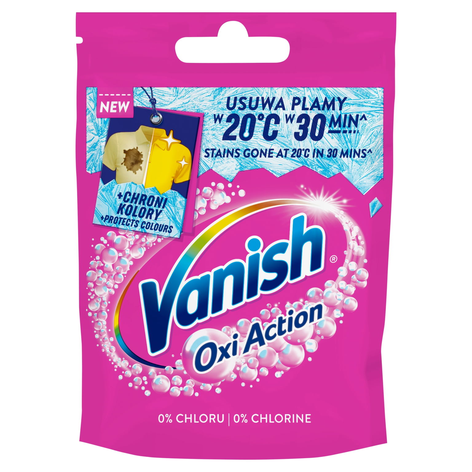 Odstraňovač Škvŕn Vanish Oxi Action Farba Zlatá 30 G