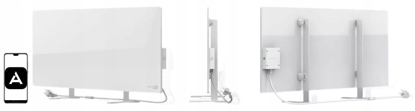 Ohrievač Aeno Premium Eko Smart Led AGH3S 700W Wi-Fi Biely
