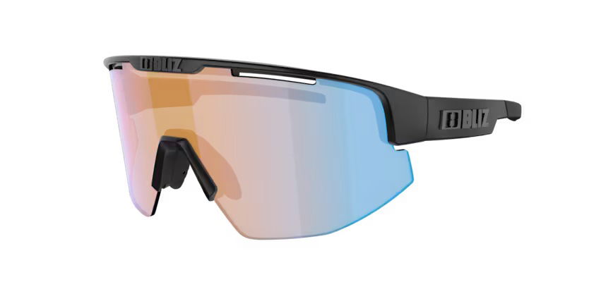 Okuliare Bliz Matrix Black Coral Orange Blue