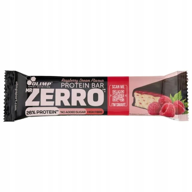 Olimp Mr Zerro Protein Bar Proteinová tyčinka Malina 50 g