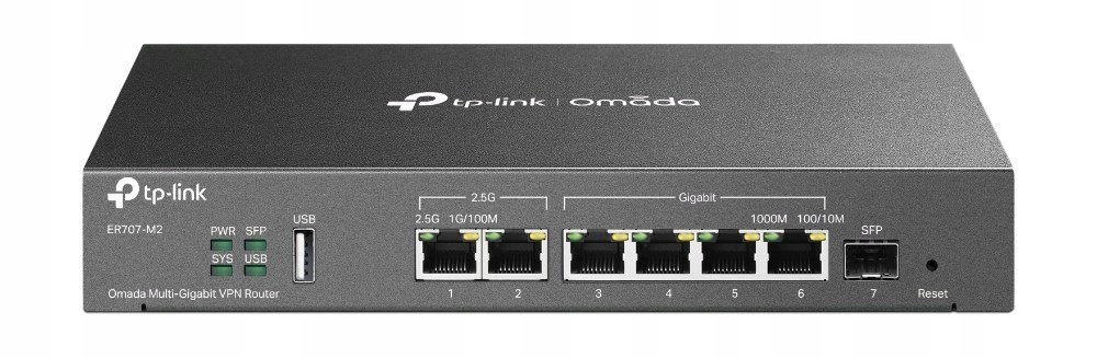 Omada Multi-gigabit Vpn ROUTER/4X Gigabit RJ45 Wan/lan Port