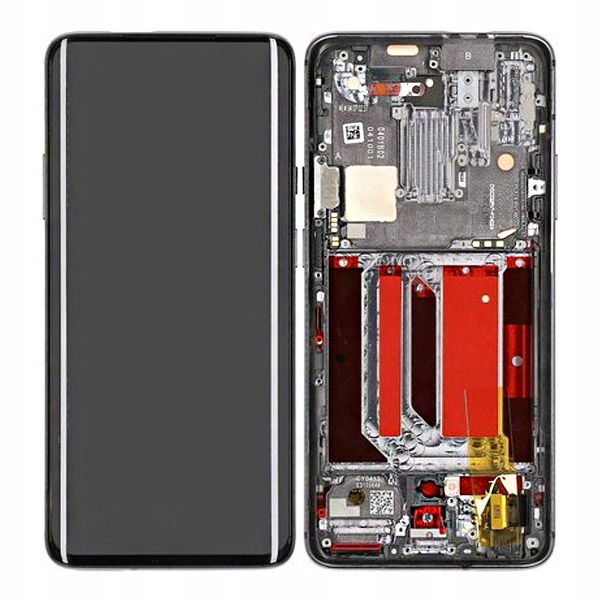 OnePlus 7 Pro (GM1910) LCD Display Touchscreen Frame 2011100059 Grey