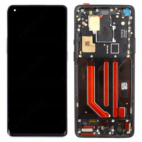 OnePlus 8 Pre LCD Display Touchscreen Frame 1091100167 Black