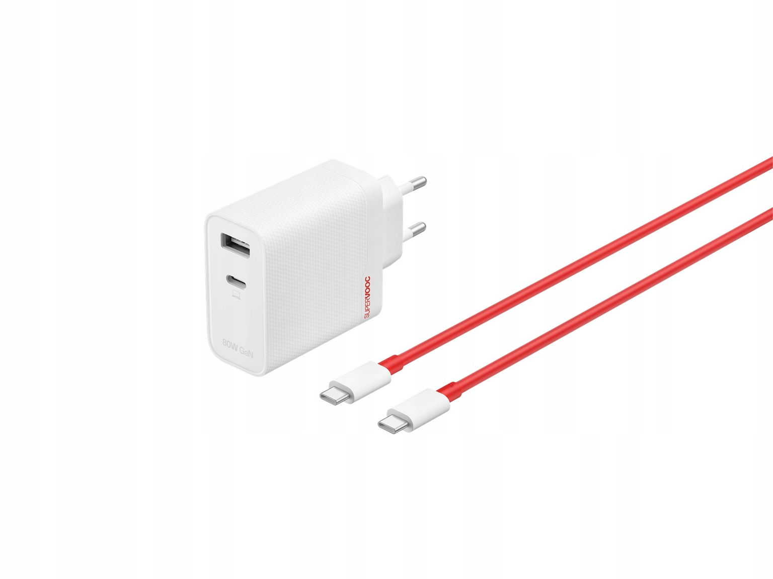 OnePlus 80W napájací adaptér typu C typu A) OnePlus