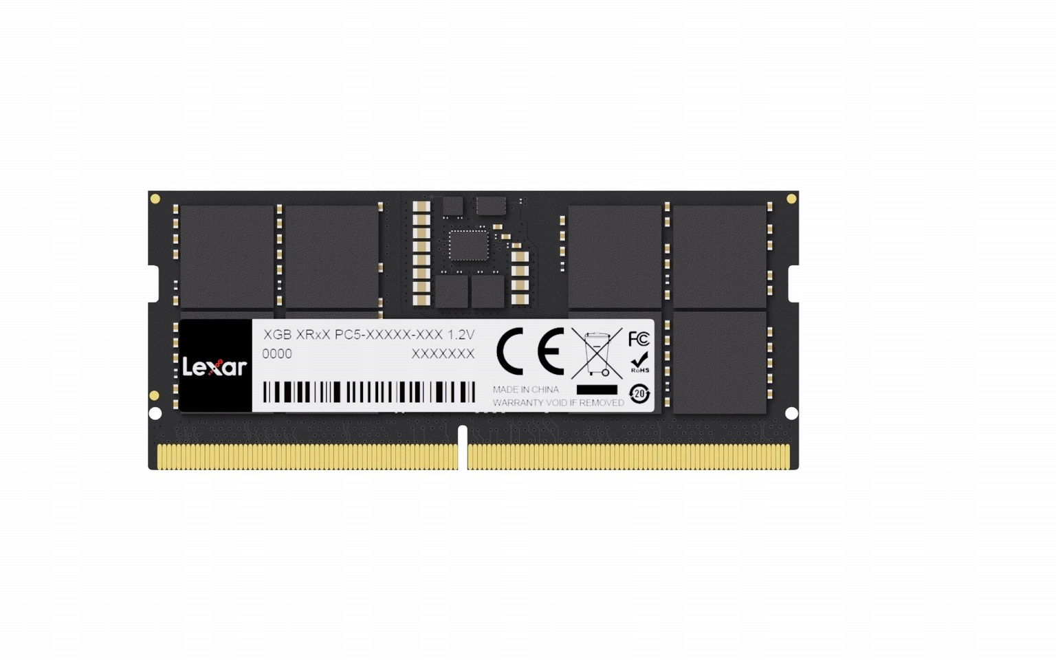 Operačná pamäť DDR5 Lexar LD5DS016G-B4800GSST 16 Gb