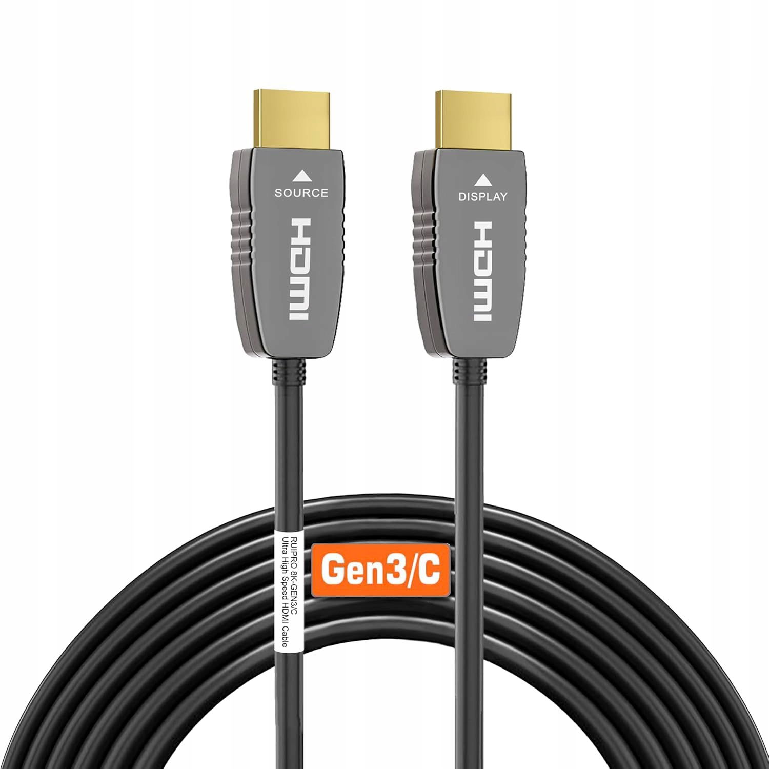Optický Hdmi kábel Ruipro 8K CL2 2.1 48Gbps 7,6 m