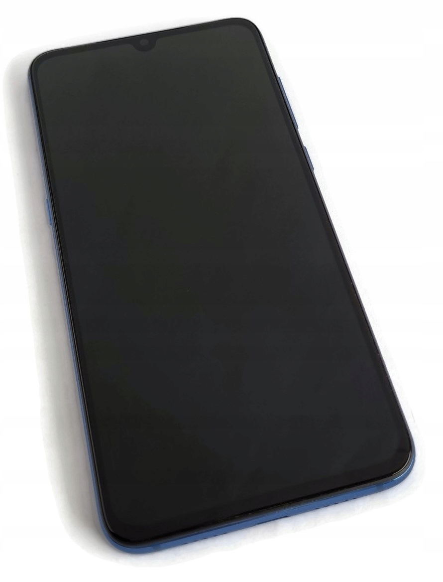 Org LCD displej originálny s rámčekom pre Xiaomi Mi 9 (M1902F1G) modrý