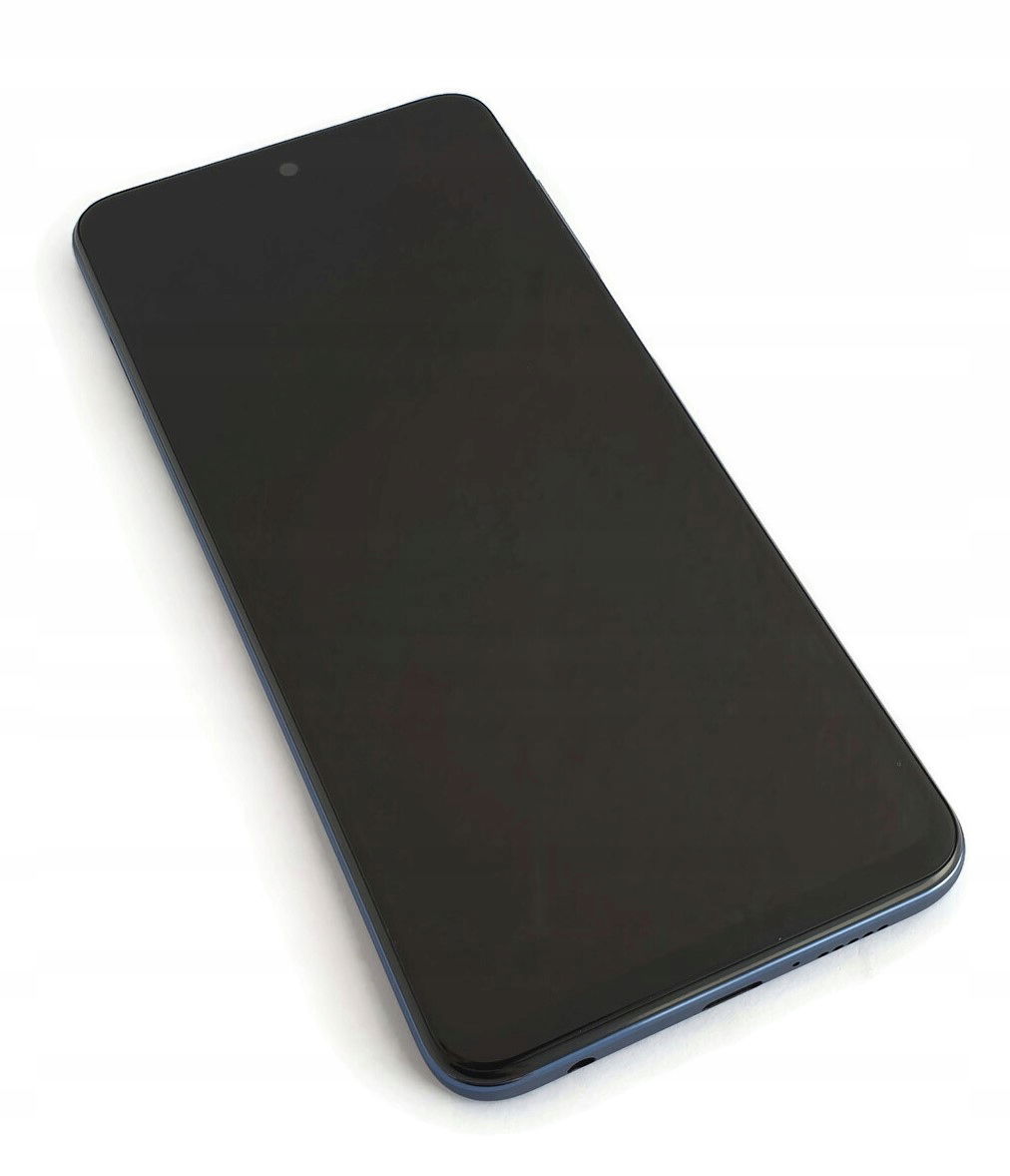 Org LCD displej originálny s rámčekom pre Xiaomi Redmi Note 9 Pro čierny