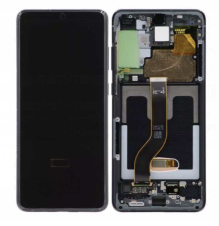 Org LCD displej Samsung S20+ Plus SM-G985/G986 Šedý S Rámčkom