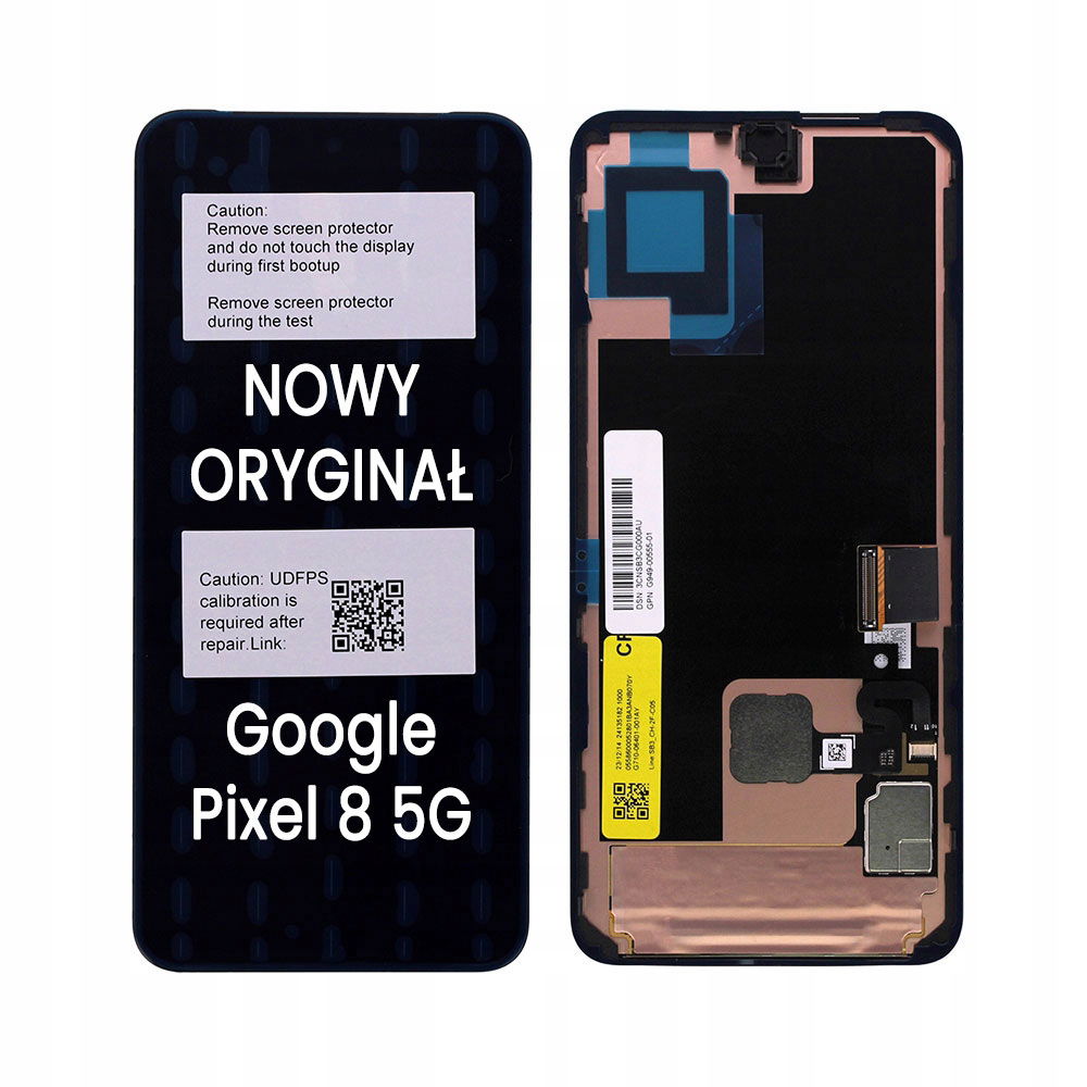 Org LCD Oled Displej Google Pixel 8 5G GPJ41 G949-00555-01