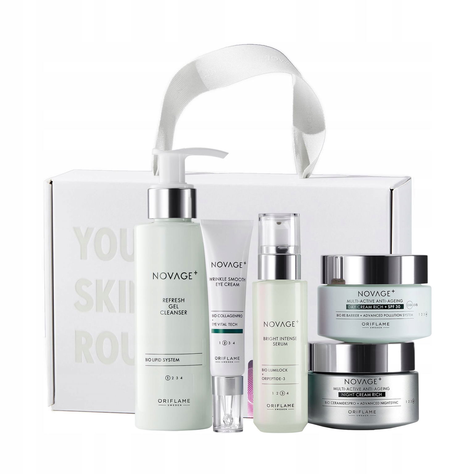 Oriflame Personalizovaný rituál proti starnutiu 5 ks