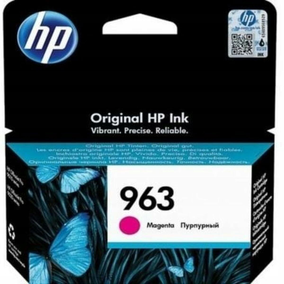 Originálna atramentová vložka Hp 3JA24AE Magenta